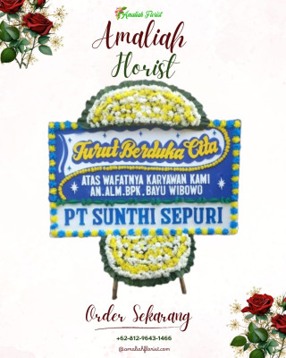 Papan Bunga Duka di Padakembang